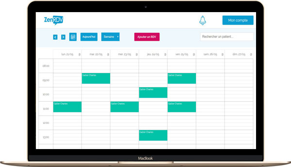 Agenda SMS de rappels pour infirmière